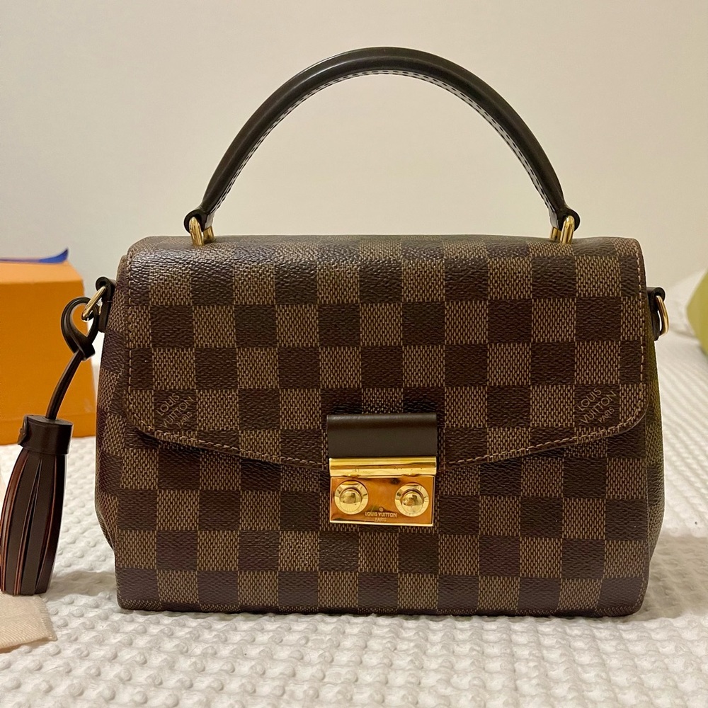 Louis Vuitton Damier Ebene Croisette Crossbody